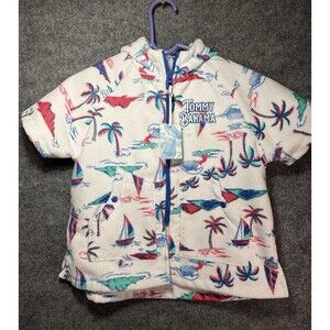 Tommy Bahama Boys Cover‑Up – Size 3–6 (S/M) – Palm Tree Print – NWT